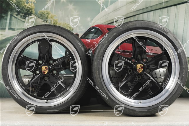 19" Komplet kół letnich "911 Sport Classic", felgi 8,5J x 19 ET55 + 11,5J x 19 ET50, opony letnie Michelin 235/35 ZR19 + 305/30 ZR19, z czujnikami ciśnienia