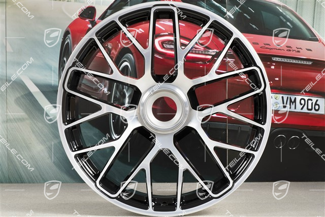 20-inch wheel Turbo S, central lock, 9J x 20 ET51, black