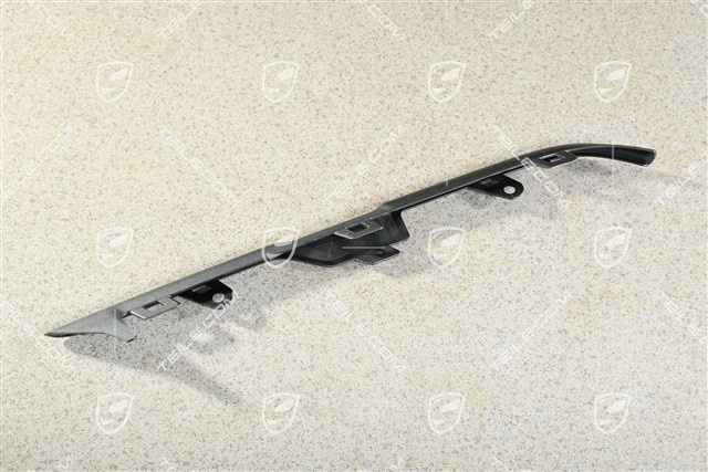 Disc trim for front bumper retaining frame, Graphite Grey, L