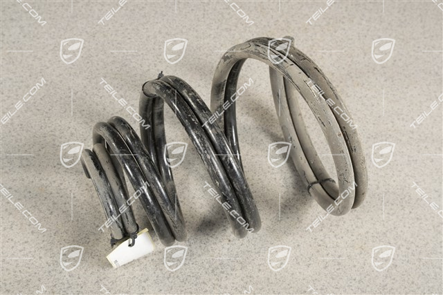 Schraubenfeder, Coupe, Braun/Weiss, Satz