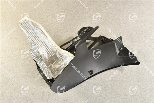 Support with heat protection, L
