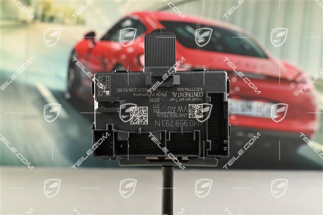 Control unit, door, driver's side