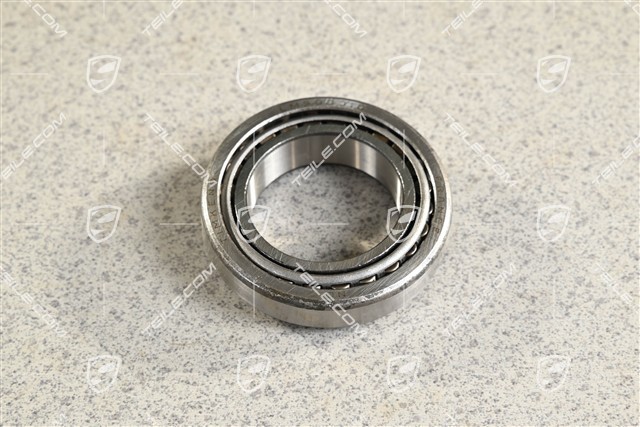 Tapered roller bearing, differential gear, L=R