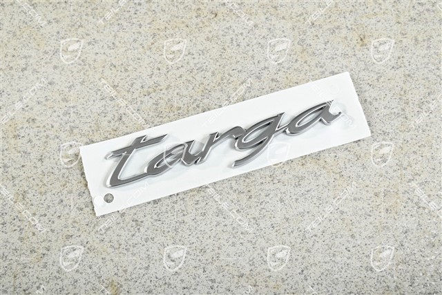 Schriftzug "Targa", Silber, L=R