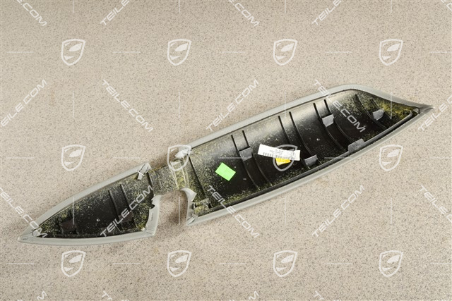 Armlehne, Vorne, Unterteil, Stahlgrau, R