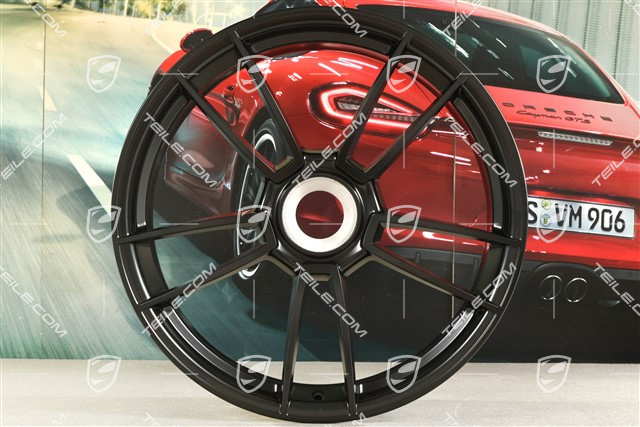 20" Felga Turbo S, 8,5J x 20 ET50, czarny satynowy półmat