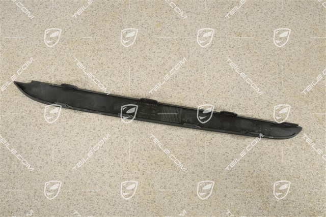 Trim, lateral, Black matte, R