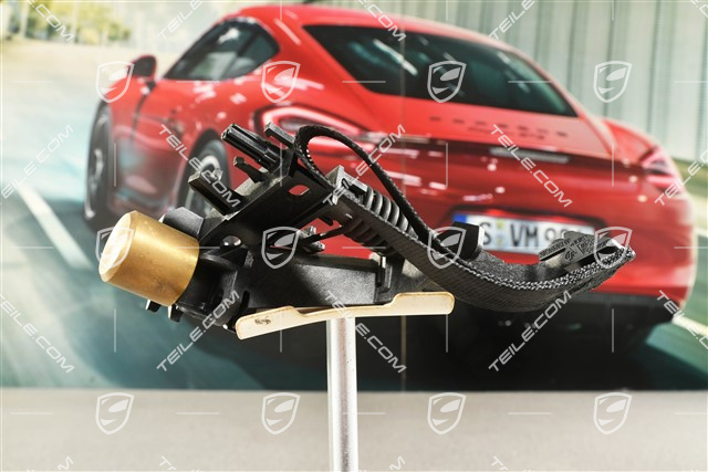 Spyder, Innenbetaetigung / Türöffner mit Zugriemen, Schwarz, L
