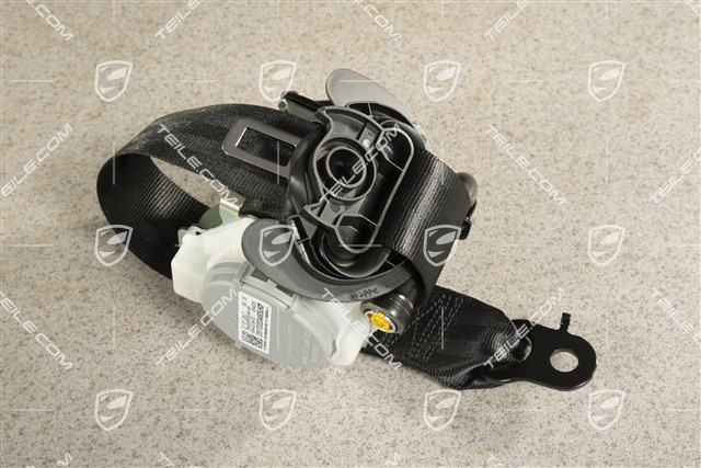 Sicherheitsgurt, Hinten, Schwarz, L