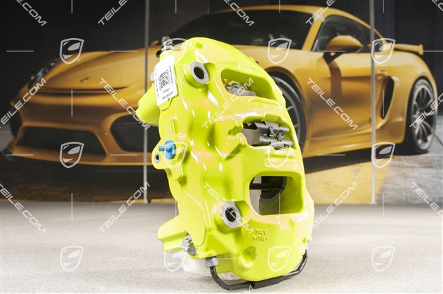 Fixed caliper, Rear axle, Green, L