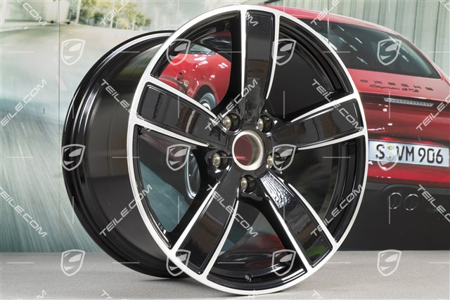 20-inch wheel Carrera Sport, 11,5J x 20 ET76, Jet Black Metallic