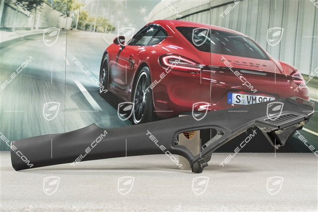 Verkleidung, C-Säule, Leder, Schwarz, Coupe, R
