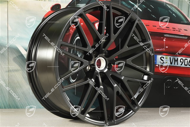 21-inch alloy wheel RS-Spyder Design II, 10J x 21 ET19, black satin mat
