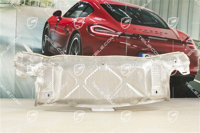 Heat shield, Lower, Centre