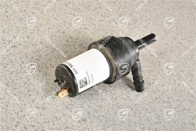 Pumpe, Scheinwerferwaschanlage