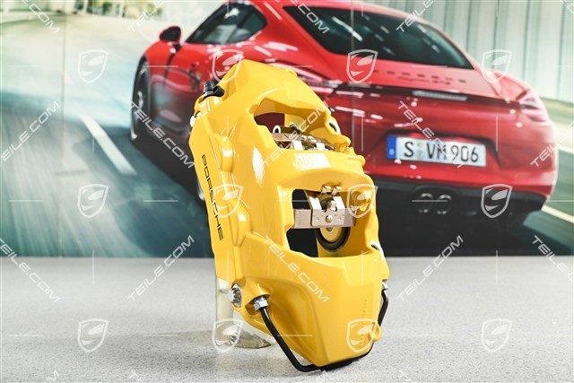GT4 / GT4RS, Zacisk tylny PCCB / hamulce ceramiczne, żółty, R
