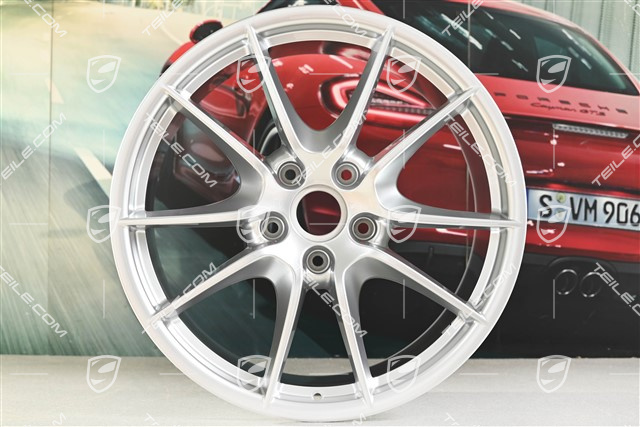 20-inch Carrera S III wheel, 11J x 20 ET70, Brilliant Chrome finish
