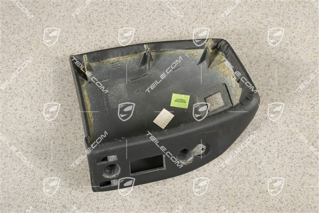 Blende, Vorbereitung Telefon, Leder, Schwarz, Rlkg