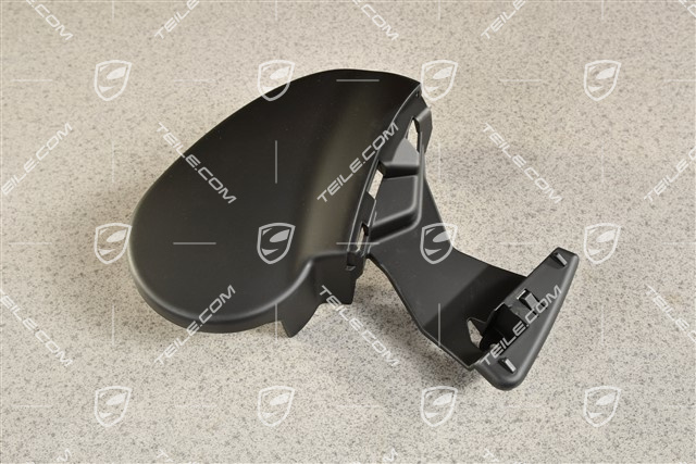 Front seat cover trim, Black, L