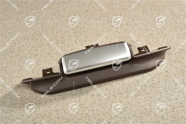 Armrest release / unlocking, center console, Espresso