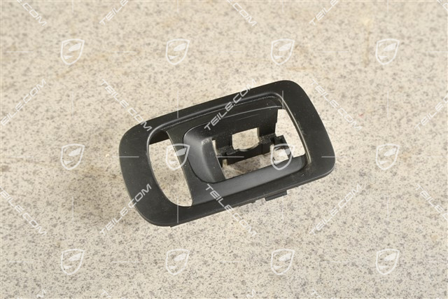 Power windows switch trim / cover, Satin black