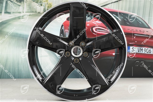 21" felga "Sport Classic" 9,5J x 21 ET27, czarny wysoki połysk