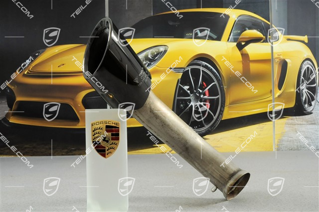 Tail pipe, inner, black, L Tail pipe, inner, black, L