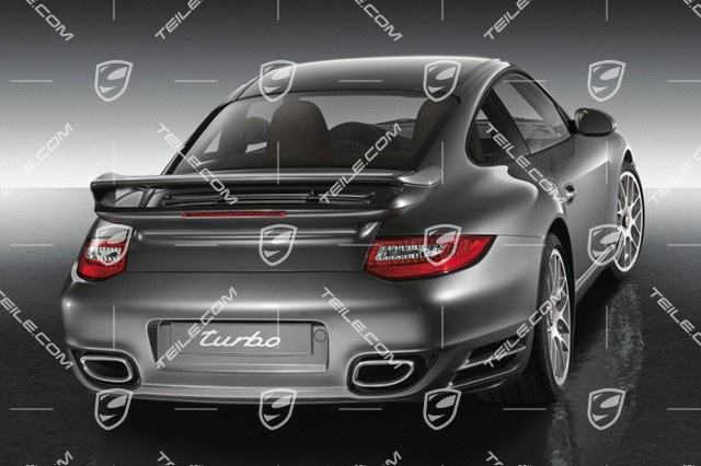 TURBO Coupe AERO KIT SATZ, Heckspoiler (inkl. Motordeckel) + 2x Spoilerlippe (vo.+hi.) + 2x Schweller (L+R)