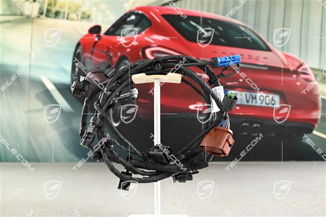 Wiring harness, front bumper, PDC, Night Vision, Turbo, L
