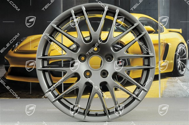 20" Felga RS Spyder Design, srebro dekoracyjne/tytan, 9J x 20 ET57