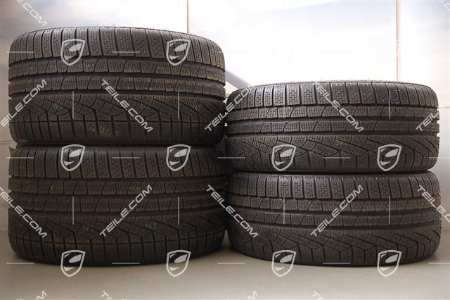 19-inch winter wheel set, RS Spyder, central locking, wheels: 8,5J x 19 ET56 + 11J x 19 ET51, tyres: 235/35 R19 + 295/30, with TPM