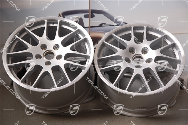 20-inch RS Spyder wheel set, 9,5 J x 20 ET 65 + 11 J x 20 ET 68, new (app. 40 km)