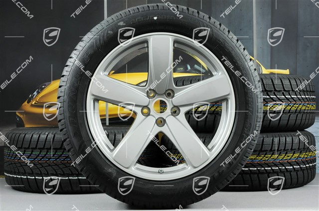 19-inch "Sport Classic" winter wheels set, rims 8J x 19 ET21 + 9J x 19 ET21, Dunlop winter tyres 235/55 R19 + 255/50 R19, with TPMS