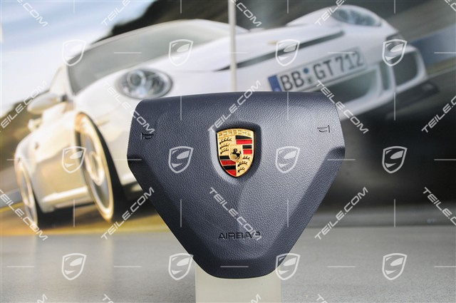 Airbag, 3-Speichen, Kunststoff, seeblau Airbag, 3-Speichen, Kunststoff, seeblau