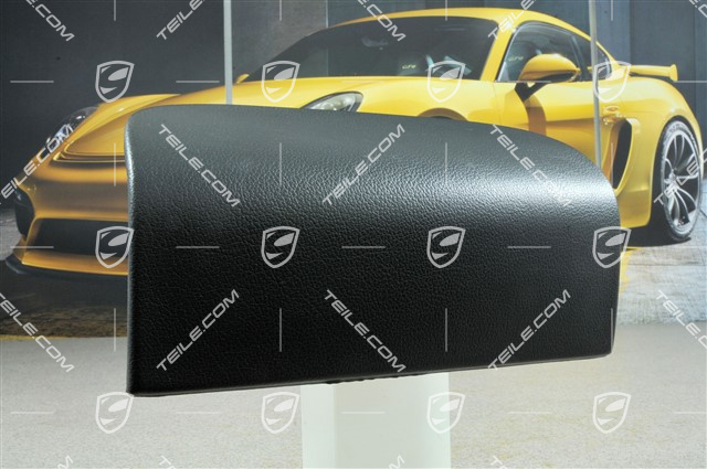 Deckel für Beifahrerairbag, Kunstleder, schwarz Deckel für Beifahrerairbag, Kunstleder, schwarz