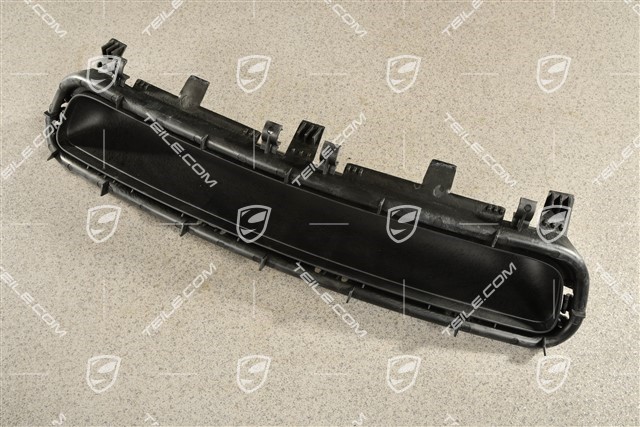 Front bumper cover / inlet, centre, Satin black