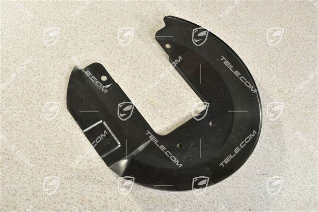 Front axle disc brake protective plate, R