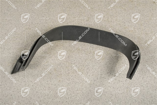 Endrohr Blende, Schwarz matt, C2 / C4, L