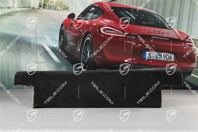 Verkleidung, hinten, Schwarz, Coupe, Bose