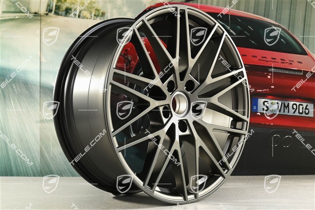 21" Felge Cayenne RS Spyder Design, 9,5J x 21 ET46, Turbonit