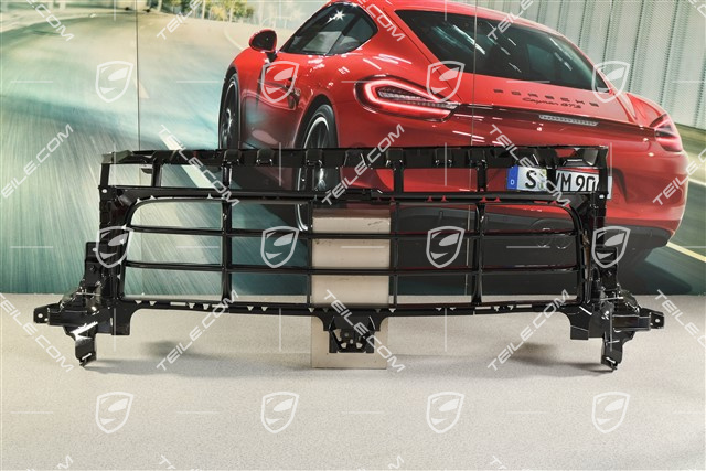 Front bumper Grille centre / middle, Sport Design, Glossy black