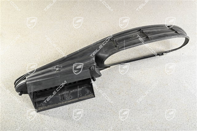 Cover trim for instrument cluster with dashboard defroster trim