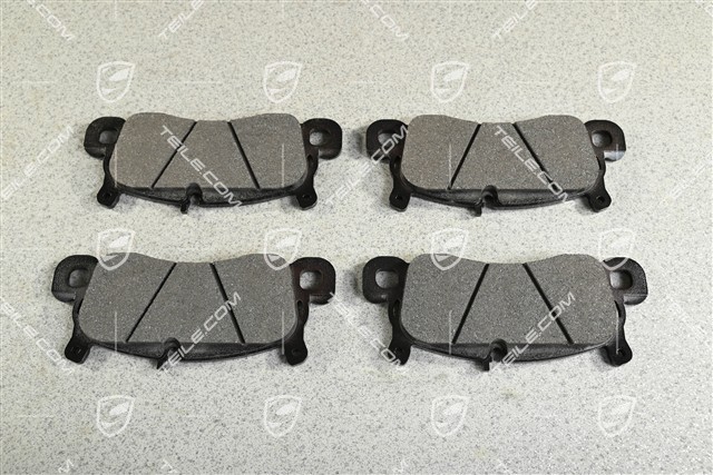 Brake pads set, front axle