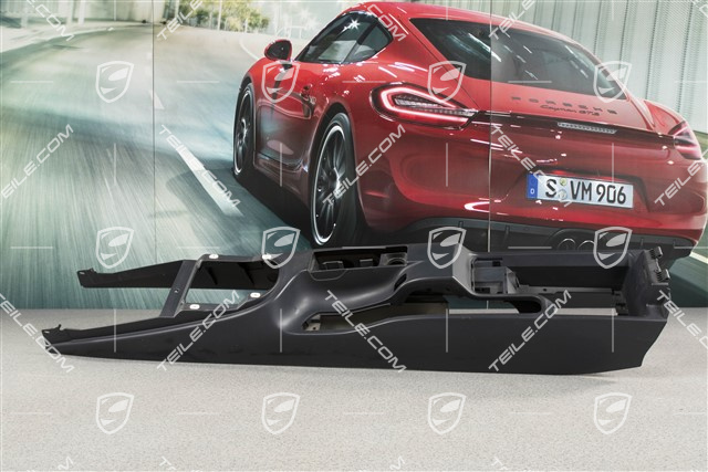 Centre console, coupe, sea blue