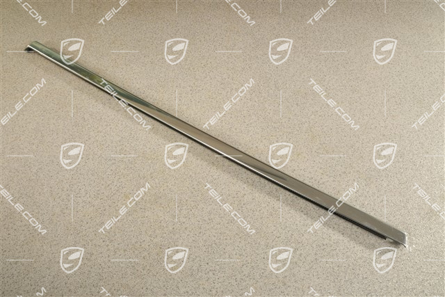 Moulding, aluminium package, rear door, Galvano silver, L