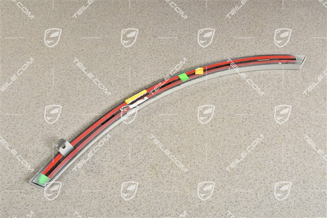 Wide wheel arch cover / flared wheel arches, rear door, R