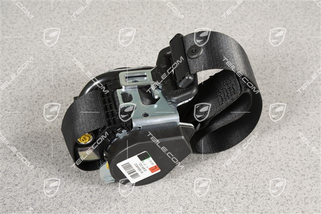 Sicherheitsgurt, Vorne, Schwarz, Cabrio, L