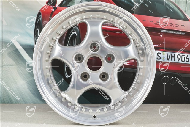 18" Felga, Turbo 3.6, 8J x 18 ET52, Speedline, polerowana