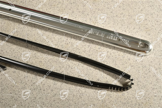 Zierleiste mit Dichtung / Keder, L=R