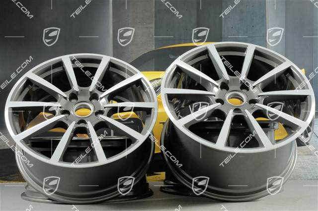 20" Komplet felg Carrera Classic, 8,5J x 20 ET51 + 11J x 20 ET70